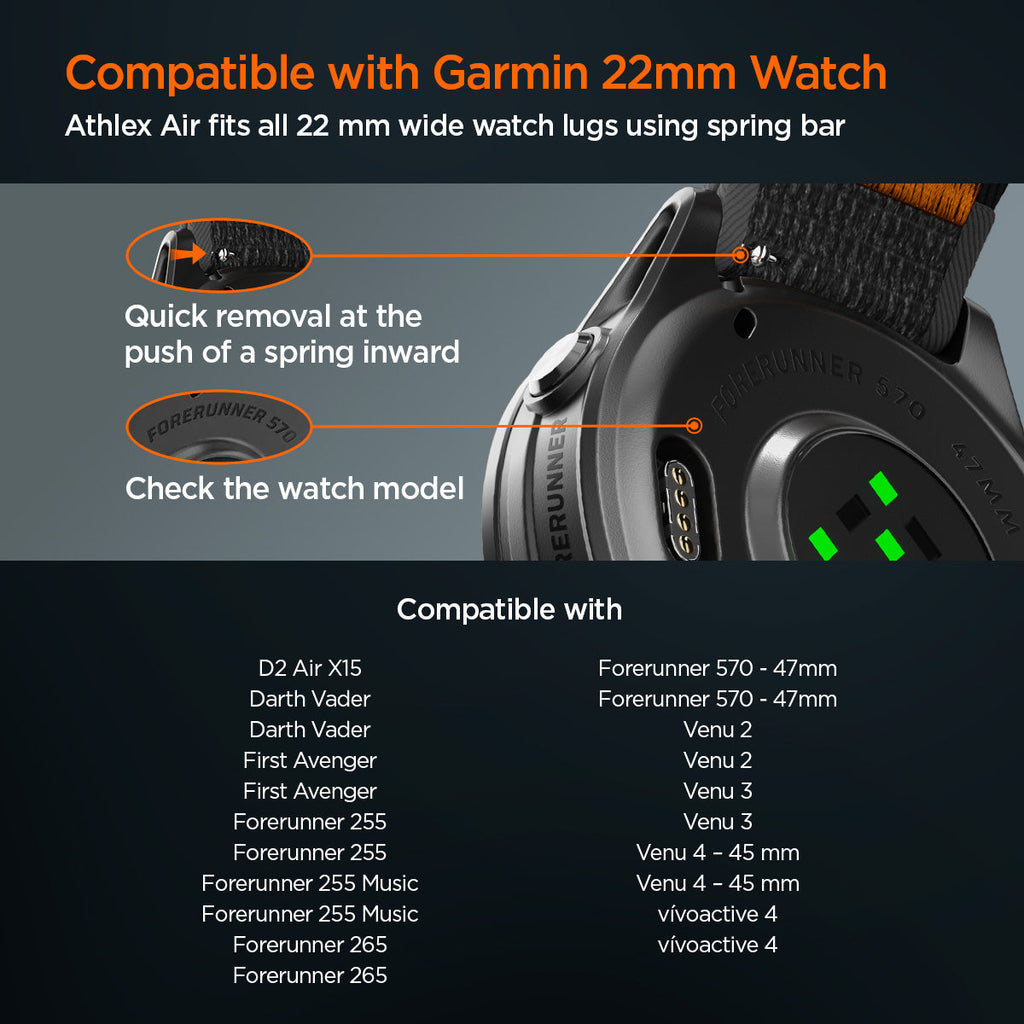 Garmin Watch Series - Athlex Air