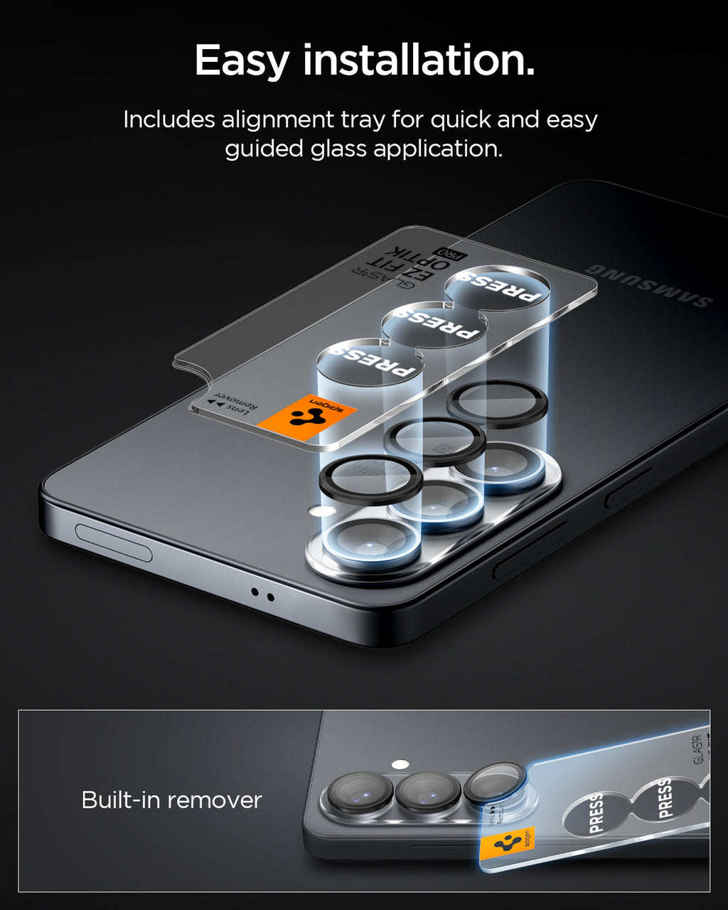 Galaxy S26 Series - Optik EZ Fit Lens Pro Protector