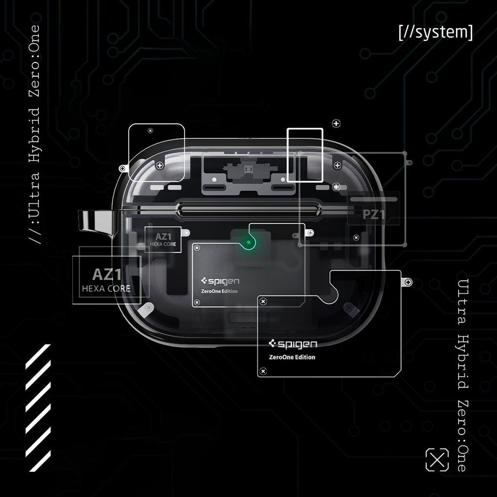 AirPods Series - Ultra Hybrid Zero One (Mag Fit)
