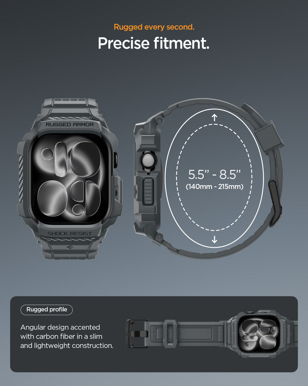 Apple Watch Series - Rugged Armor Pro 2