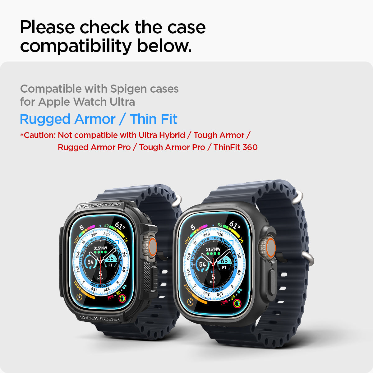 Apple Watch Series - Screen Protector Glas.tR EZ Fit