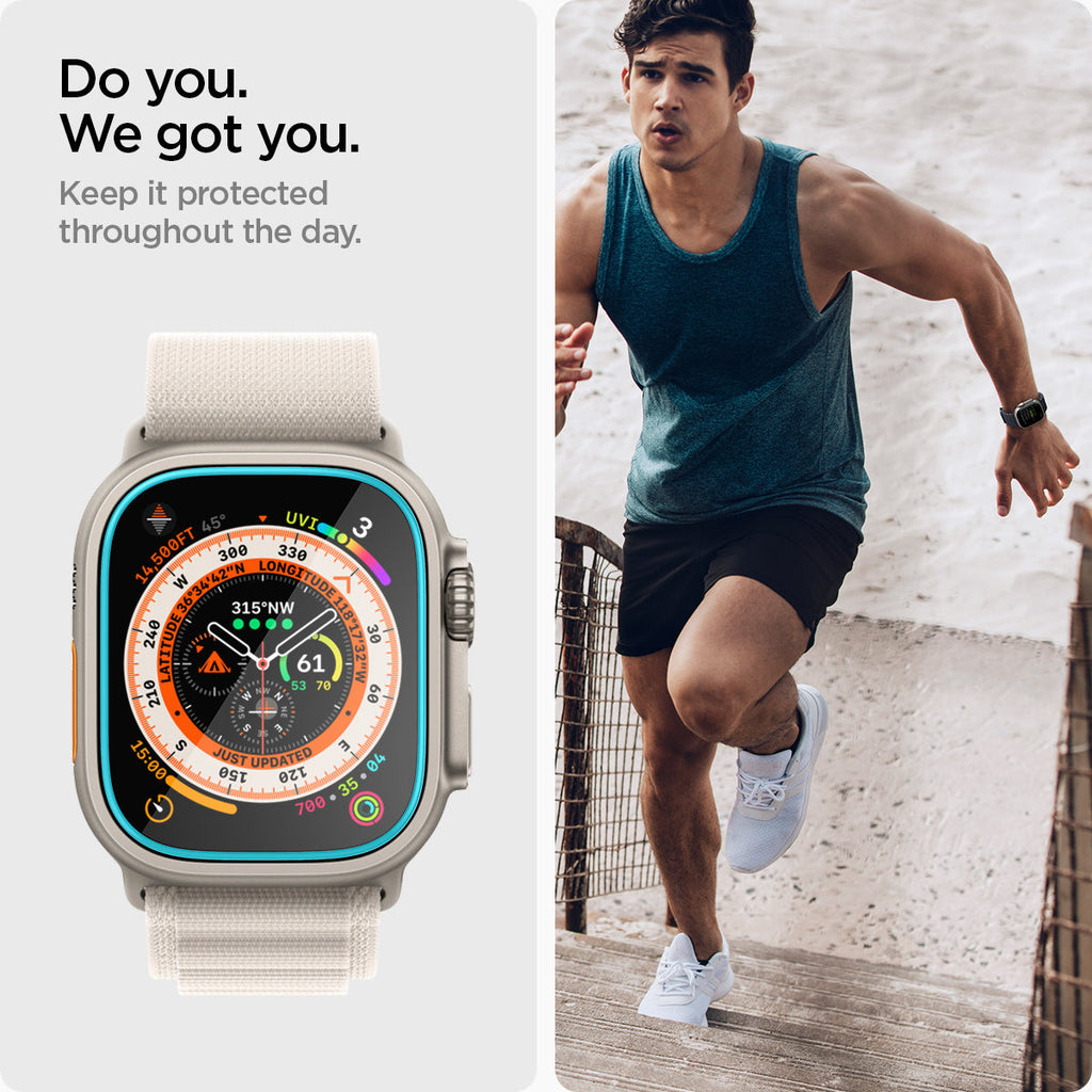 Apple Watch Series - Screen Protector Glas.tR EZ Fit