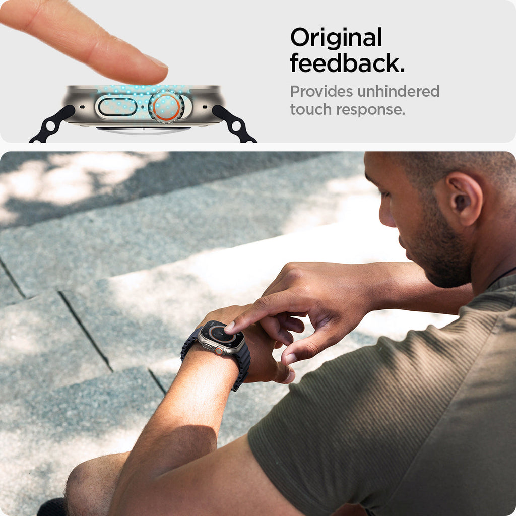 Apple Watch Series - Screen Protector Glas.tR EZ Fit