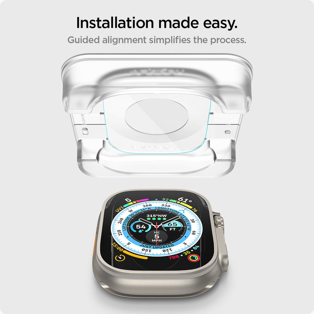 Apple Watch Series - Screen Protector Glas.tR EZ Fit