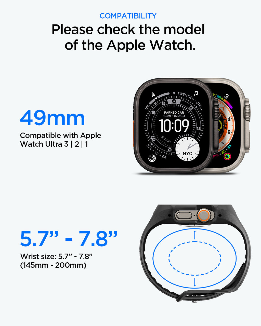 Apple Watch Series - Liquid Air Pro + Screen Protector