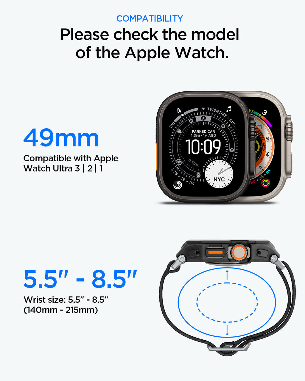Apple Watch Series - Lite Fit Pro + Screen Protector