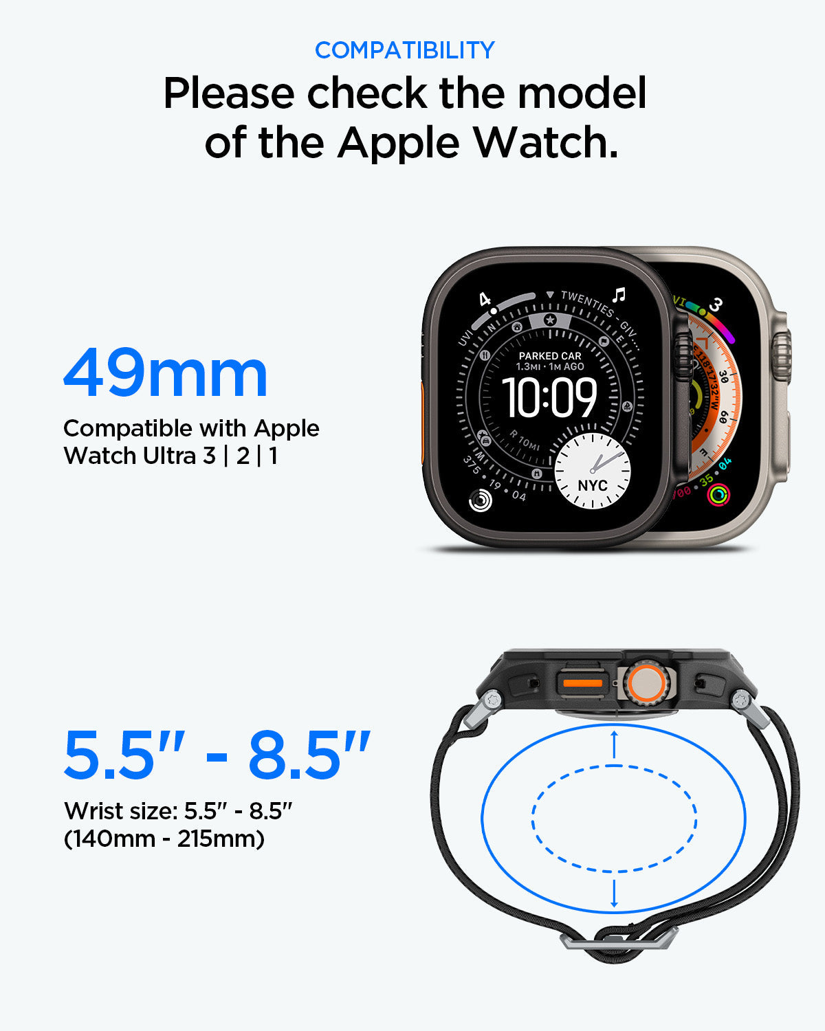 Apple Watch Series - Lite Fit Pro + Screen Protector