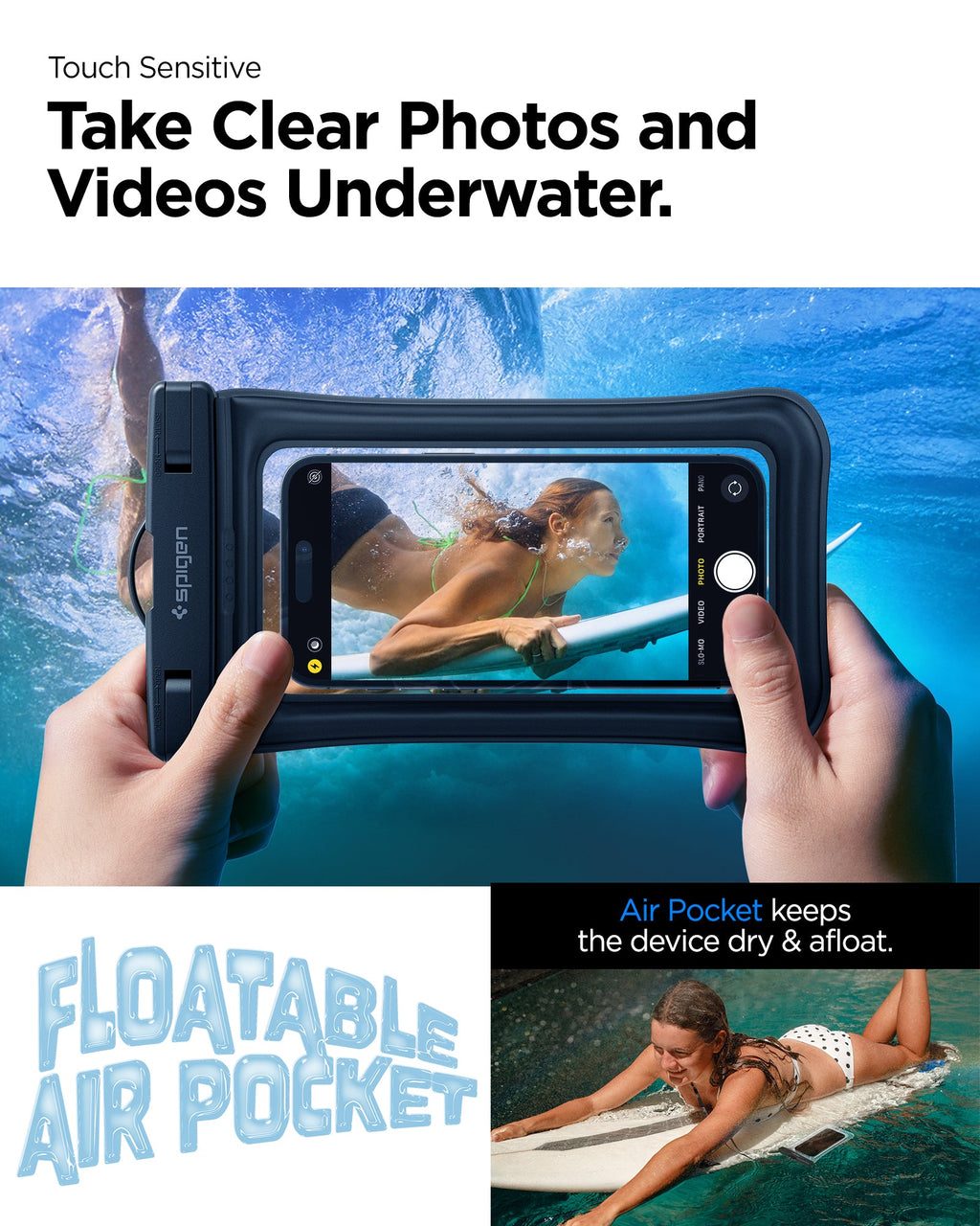 AquaShield Waterproof Floating Case (2 Pack) | A610