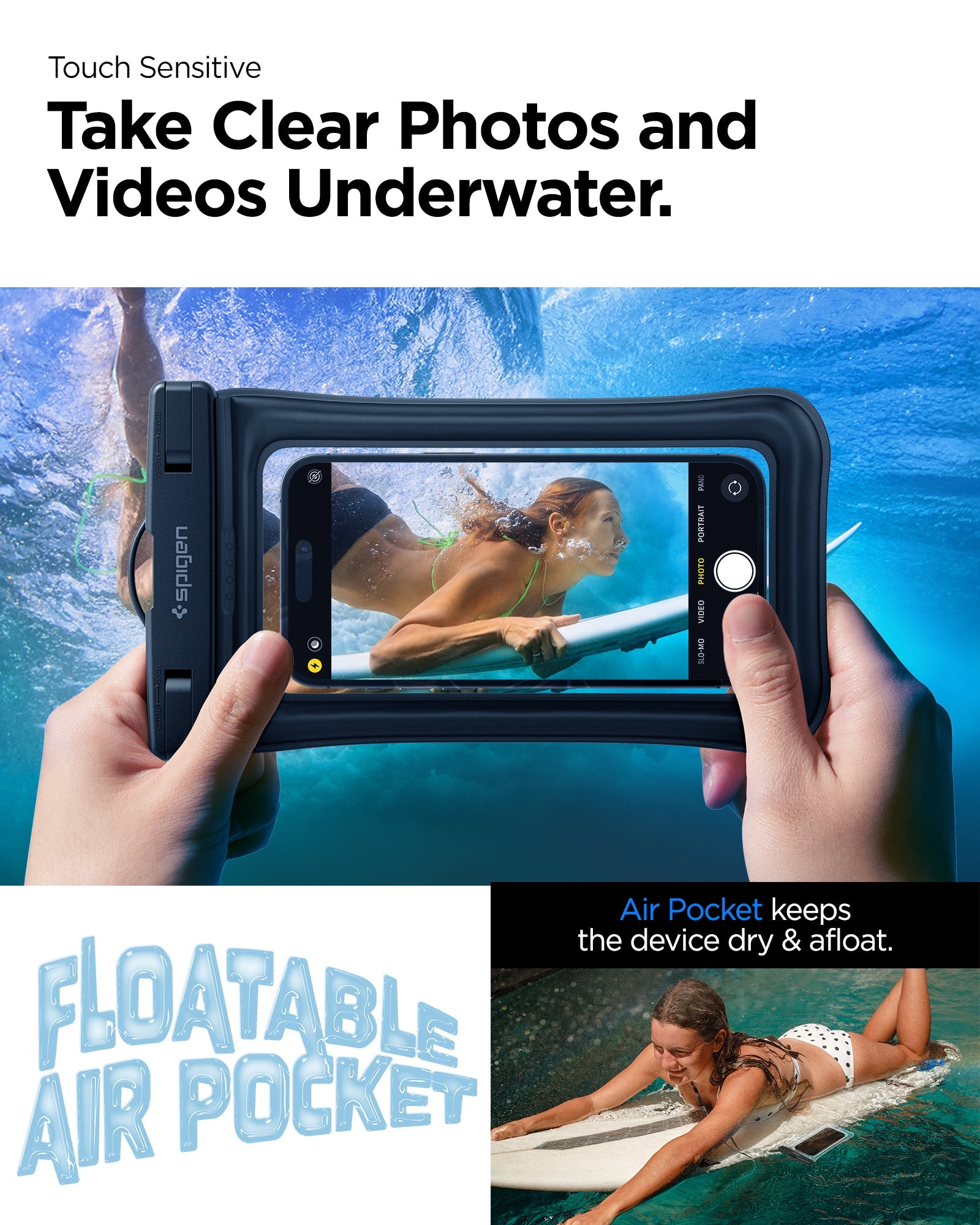 AquaShield Waterproof Floating Case (2 Pack) | A610