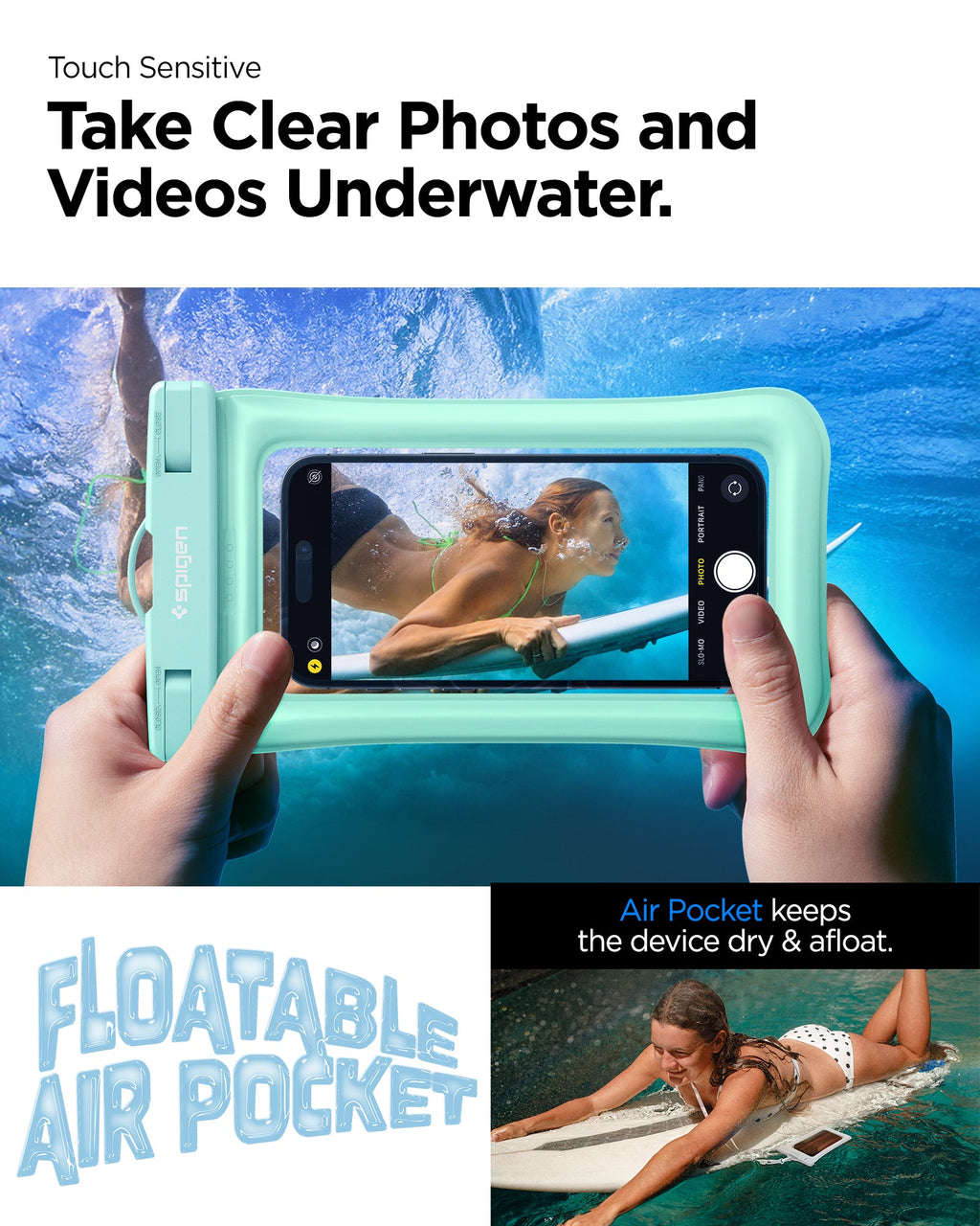AquaShield Waterproof Floating Case (2 Pack) | A610