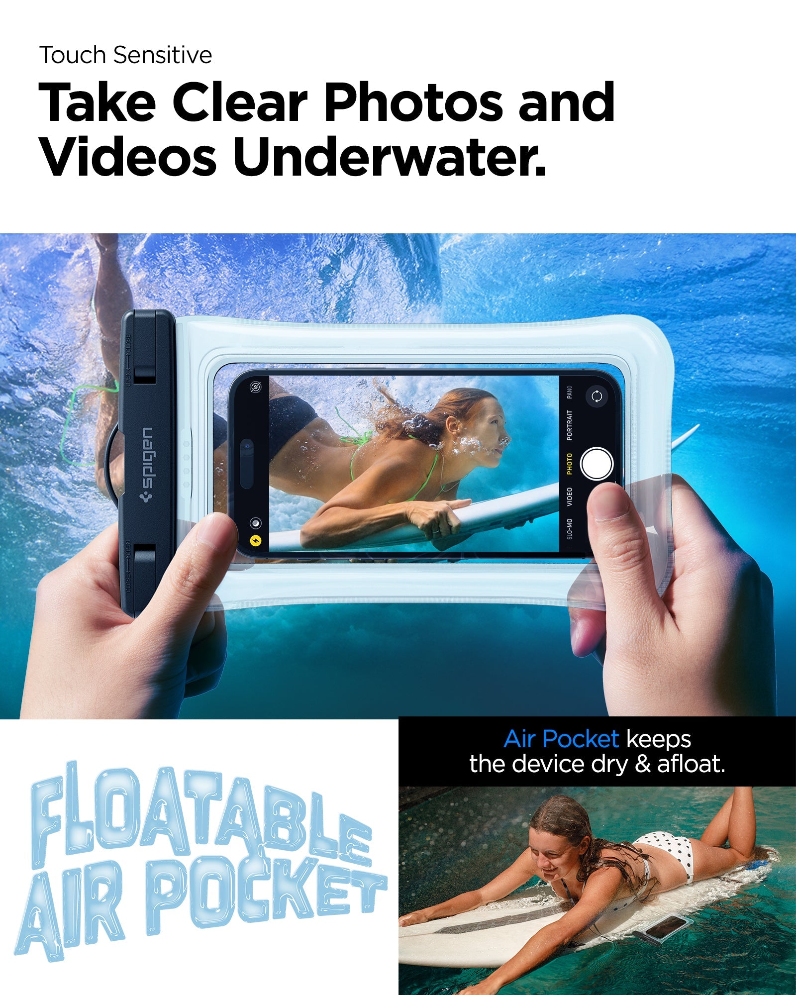 AquaShield Waterproof Floating Case (2 Pack) | A610