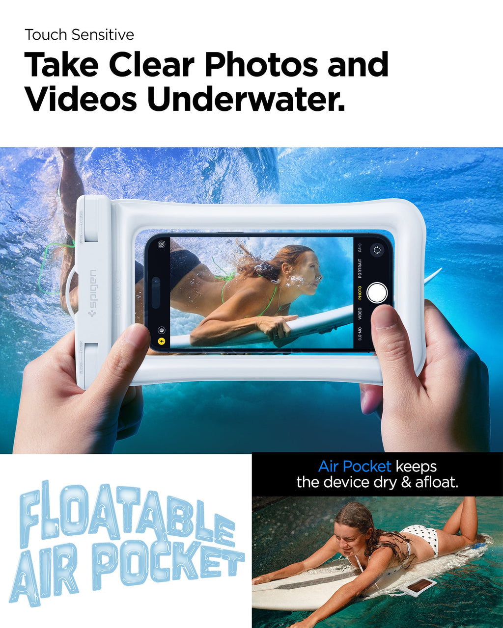 AquaShield Waterproof Floating Case (2 Pack) | A610
