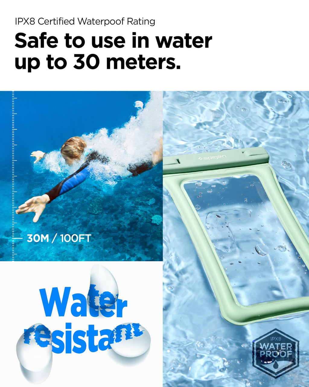 AquaShield Waterproof Floating Case (2 Pack) | A610