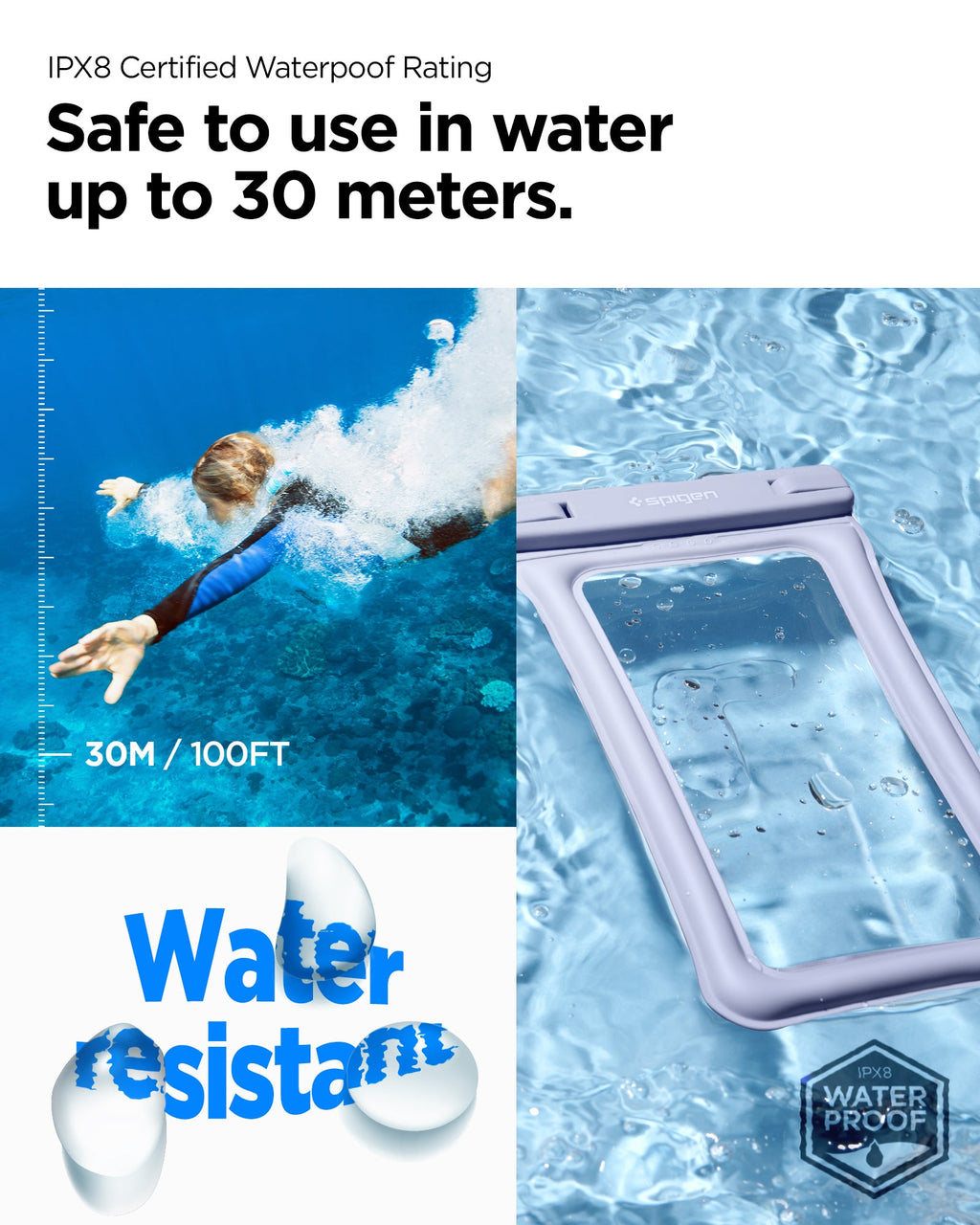 AquaShield Waterproof Floating Case (2 Pack) | A610