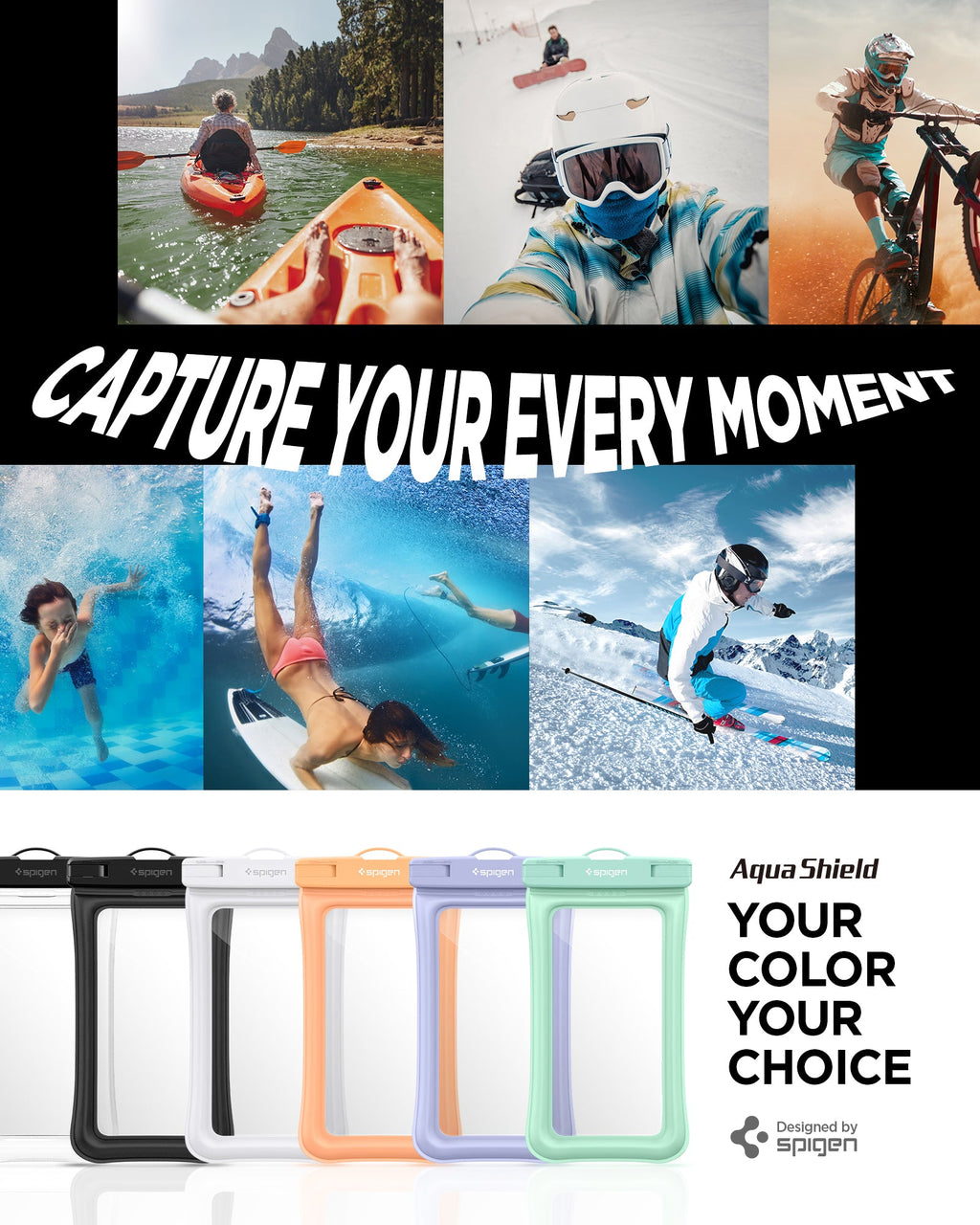 AquaShield Waterproof Floating Case (2 Pack) | A610