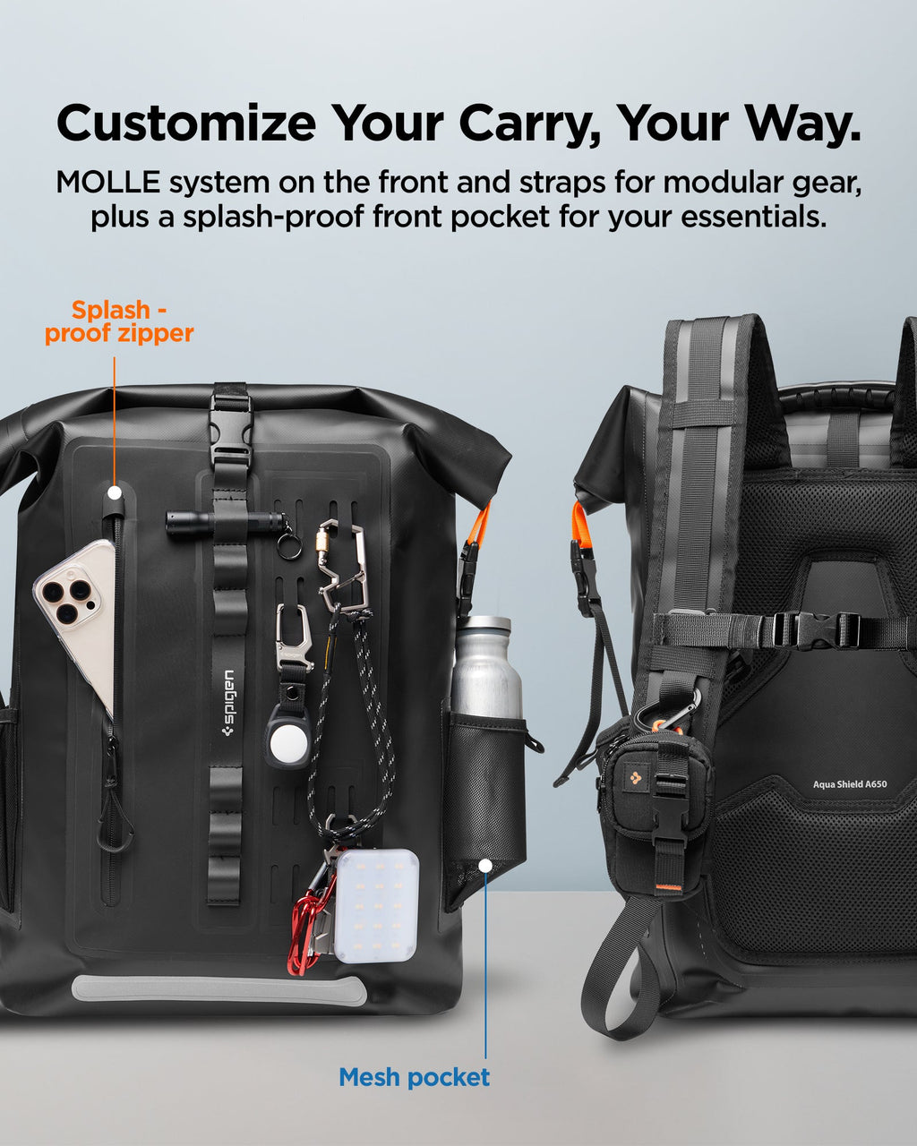 AquaShield Waterproof Backpack | A650