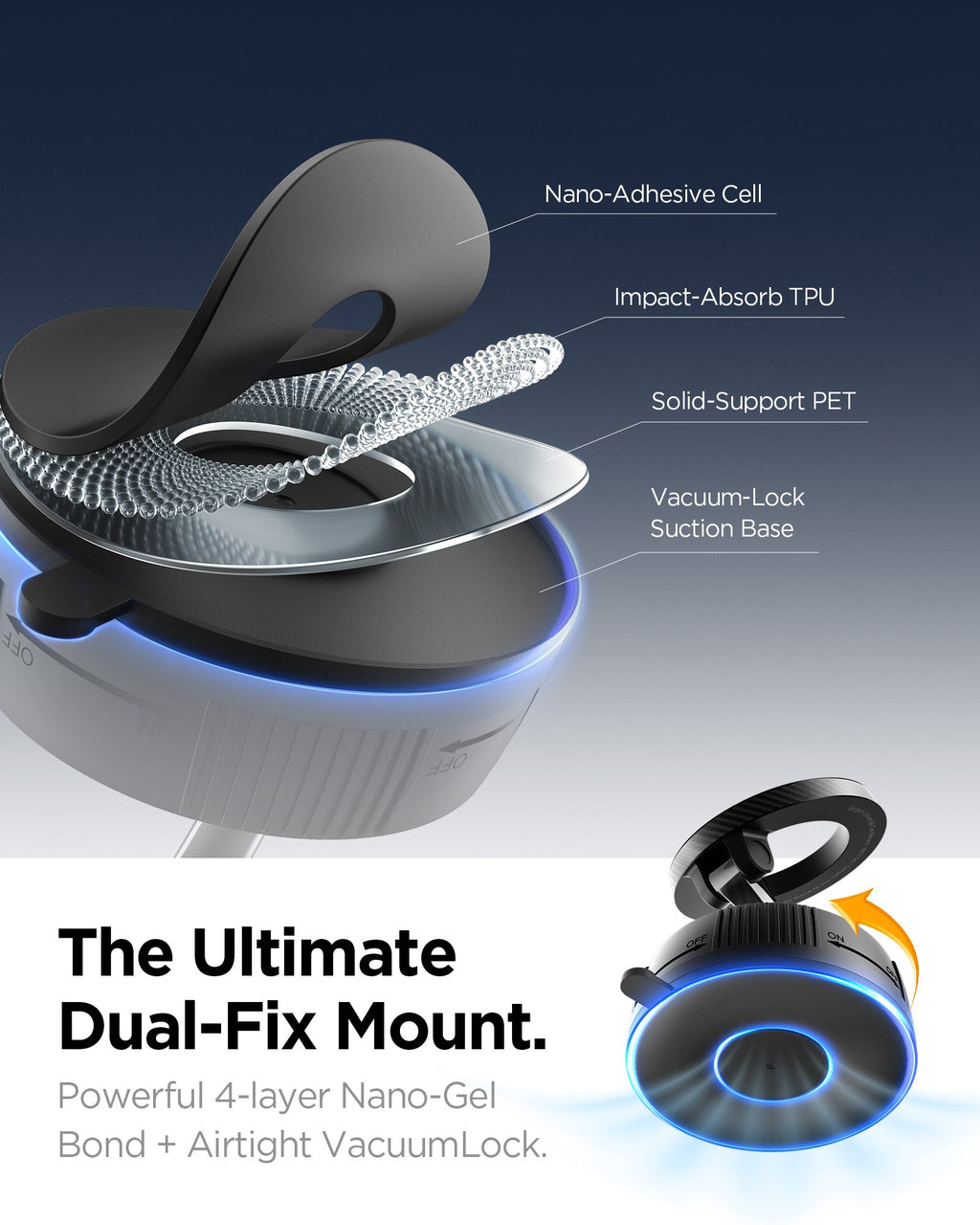 Spigen Magnetic Car Mount | MFT36 (Mag Fit)