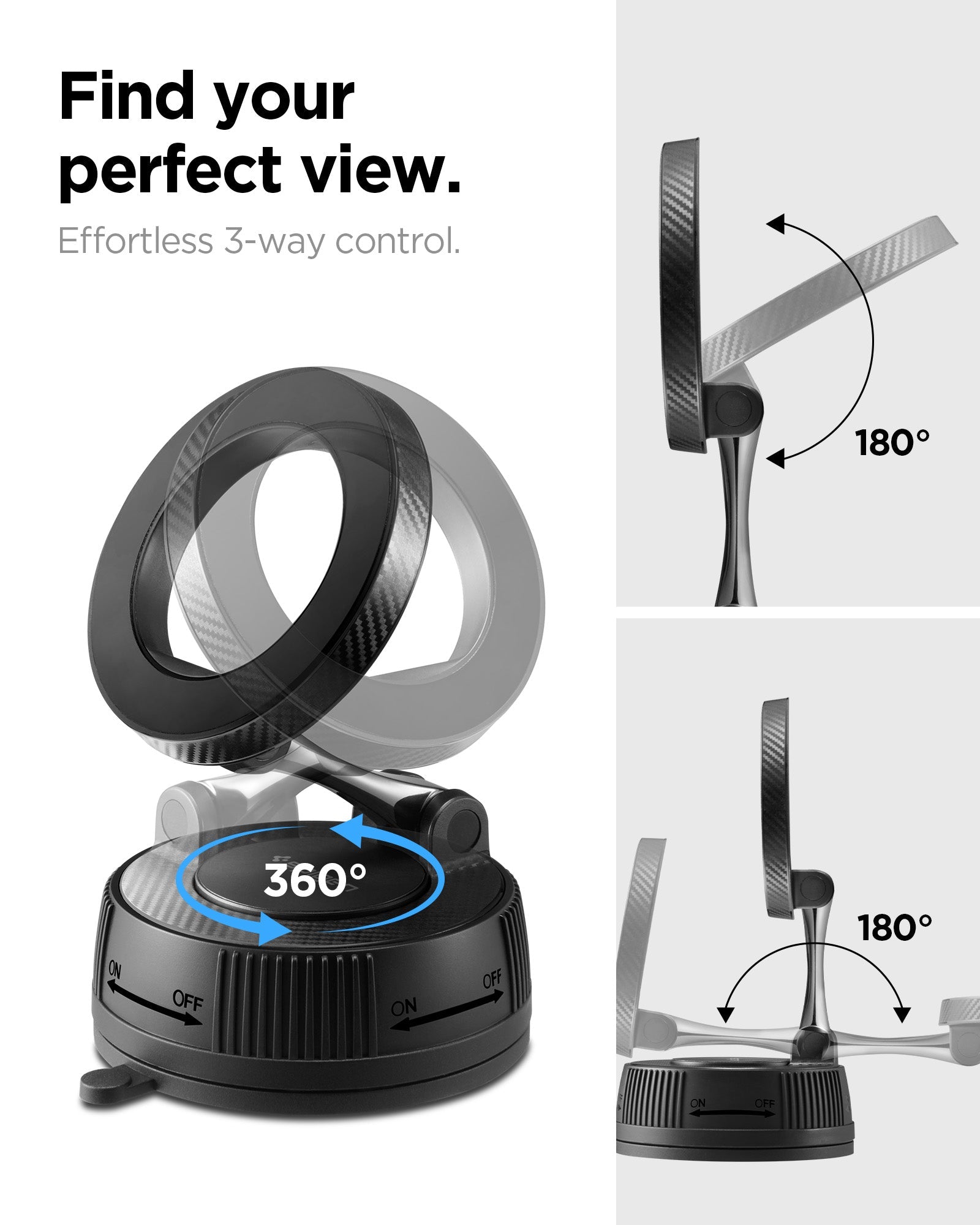 Spigen Magnetic Car Mount | MFT36 (Mag Fit)