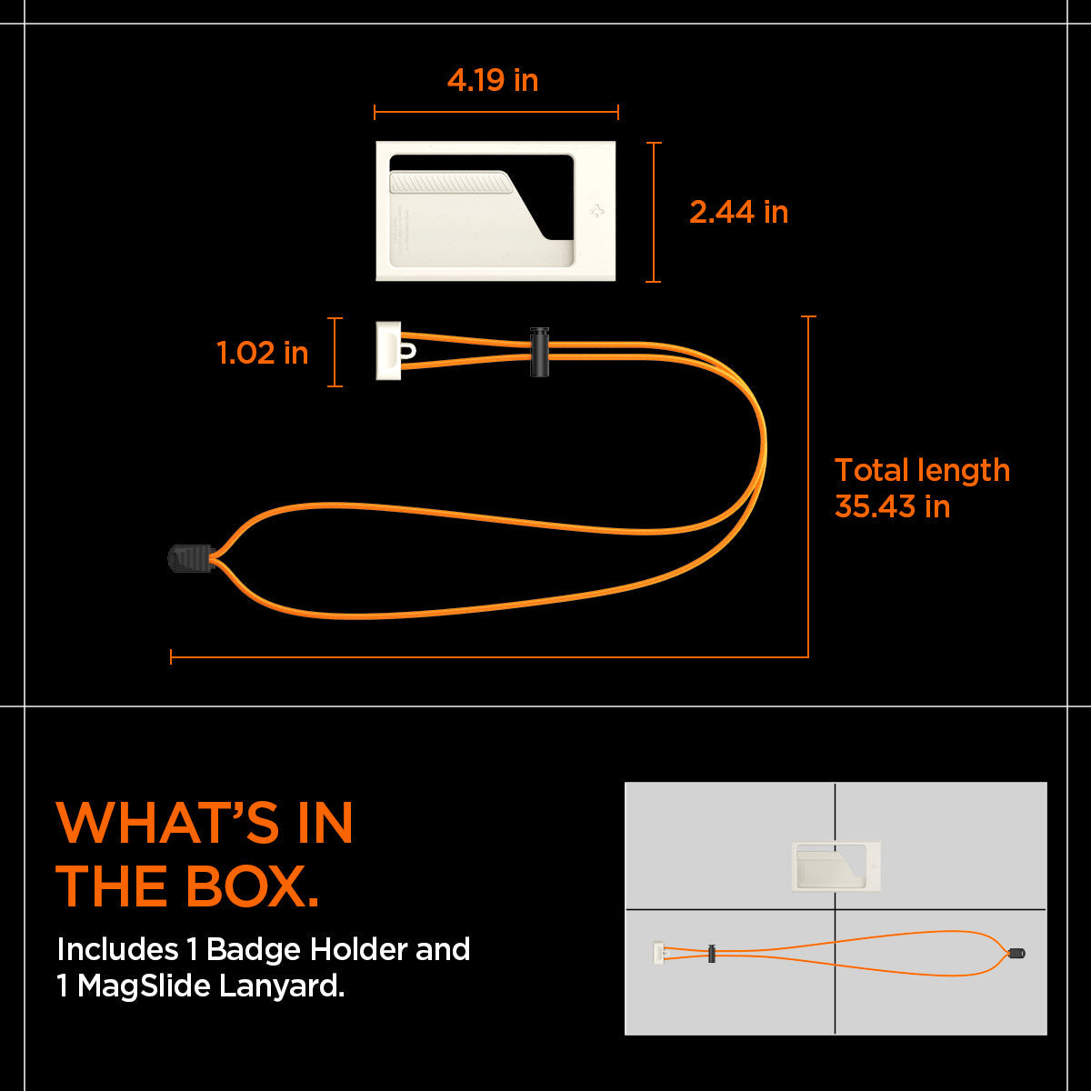 Badge Holder MagSlide