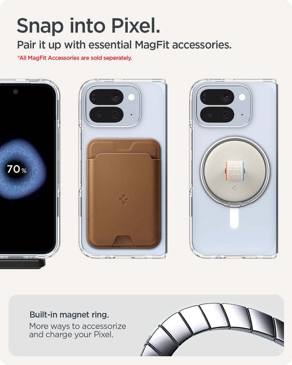 Pixel 10 Series - Ultra Hybrid Metal Ring (Mag Fit)
