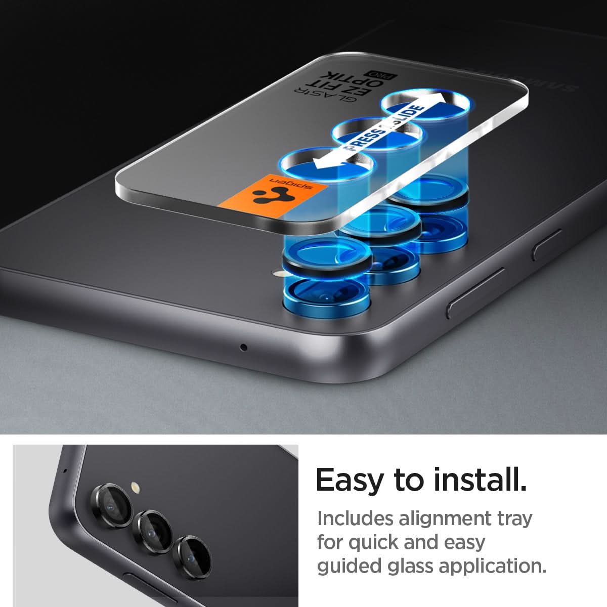 Galaxy S23 Series - Optik Pro EZ Fit Lens Protector