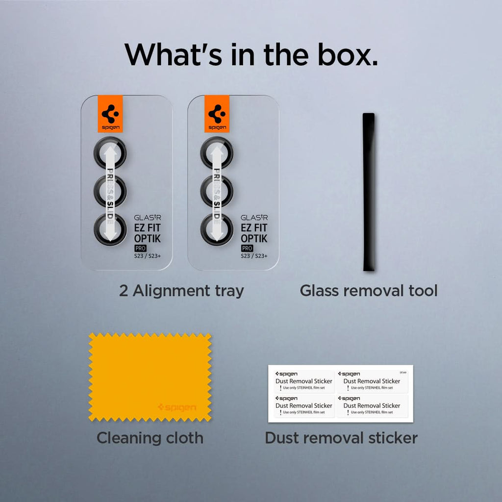 Galaxy S23 Series - Optik Pro EZ Fit Lens Protector