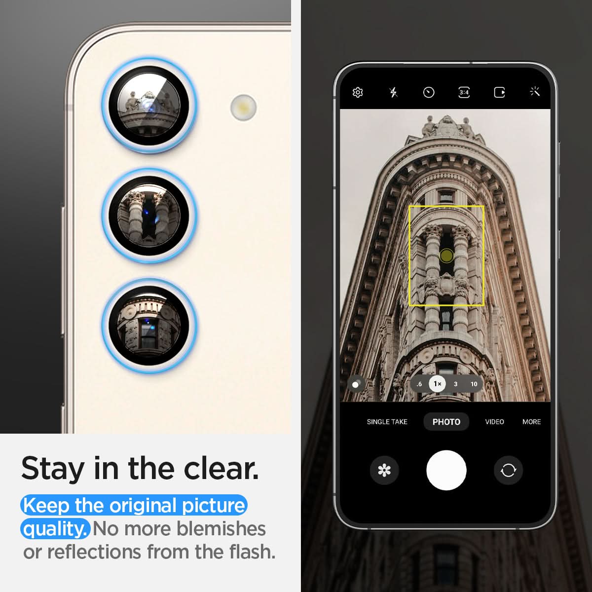 Galaxy S23 Series - Optik Pro EZ Fit Lens Protector