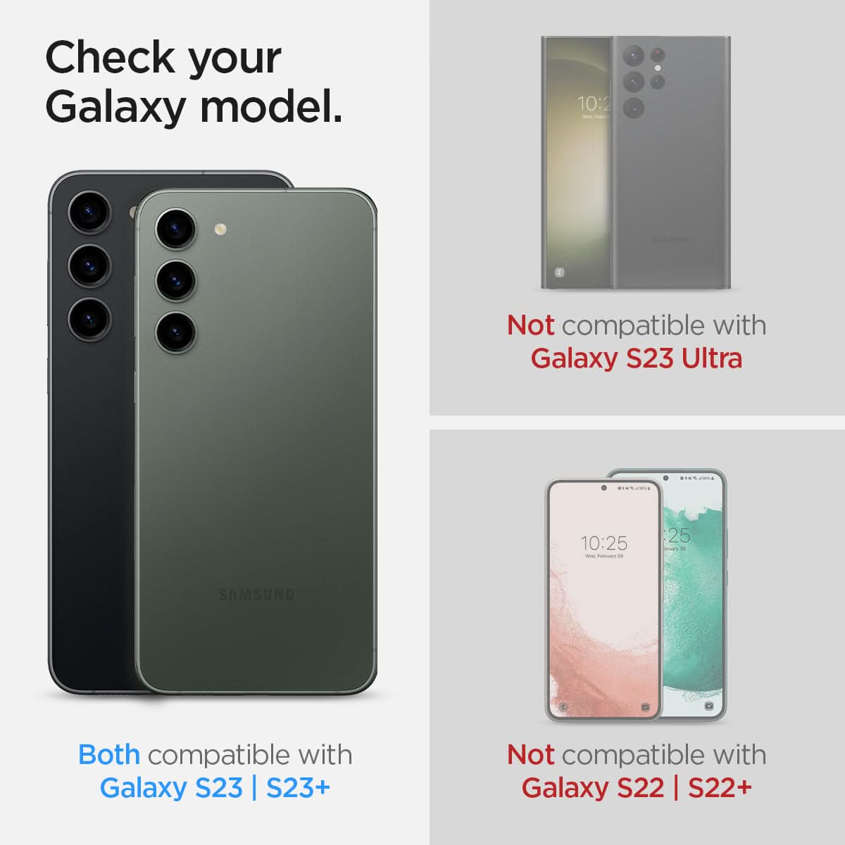 Galaxy S23 Series - Optik Pro EZ Fit Lens Protector