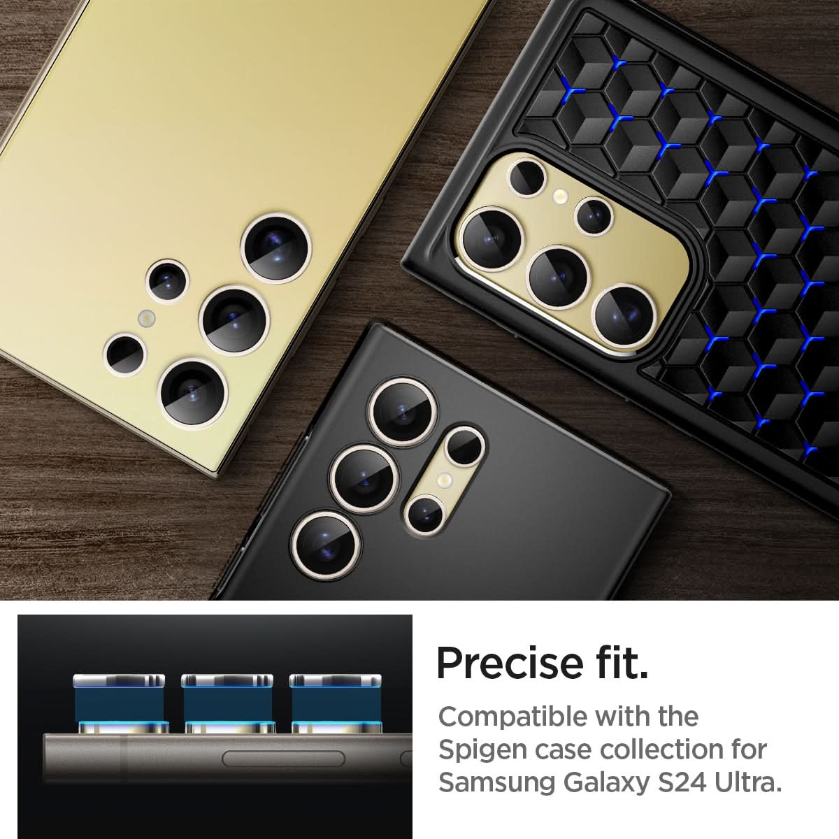 Galaxy S24 Series - Optik Pro EZ Fit Lens Protector