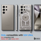 Galaxy S24 Series - Ultra Hybrid Metal Ring Zero One (Mag Fit)