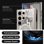 Galaxy S24 Series - Ultra Hybrid Metal Ring Zero One (Mag Fit)