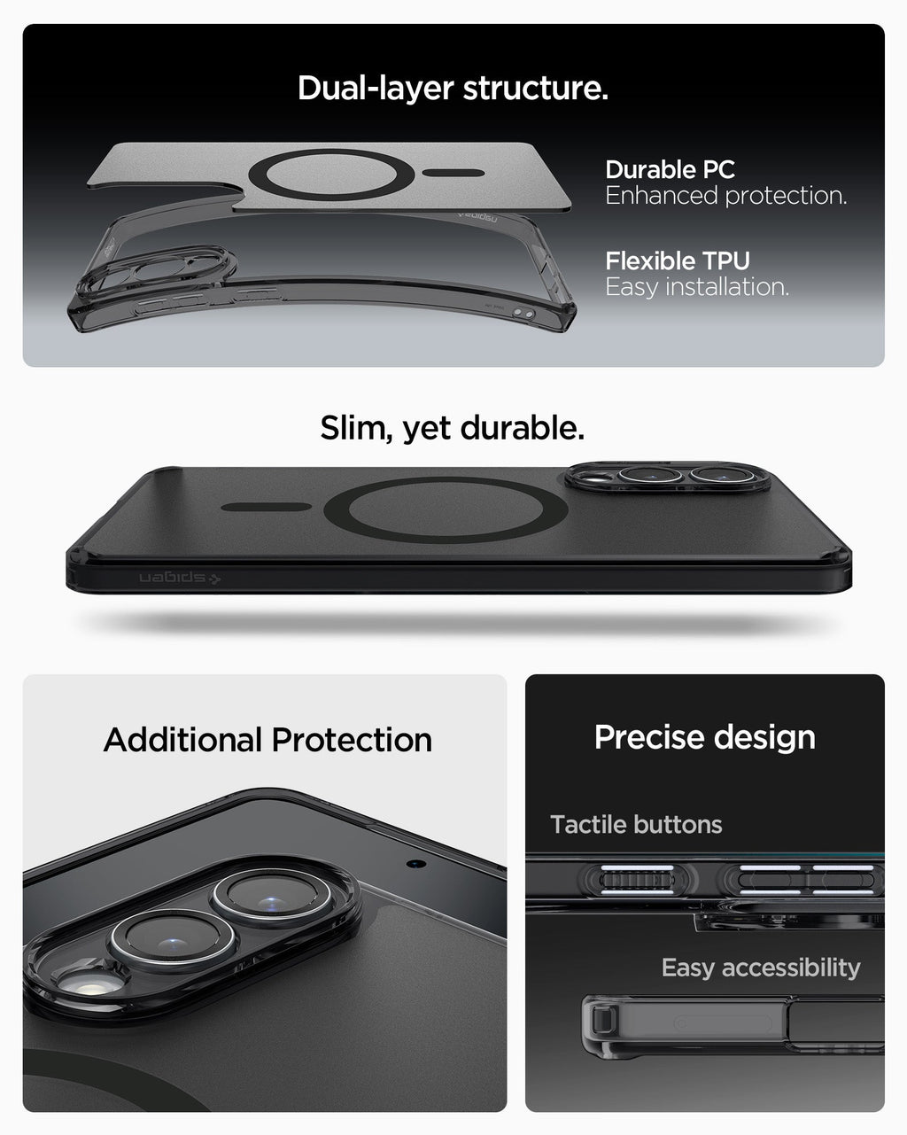 Galaxy S25 Edge - Ultra Hybrid (Mag Fit)
