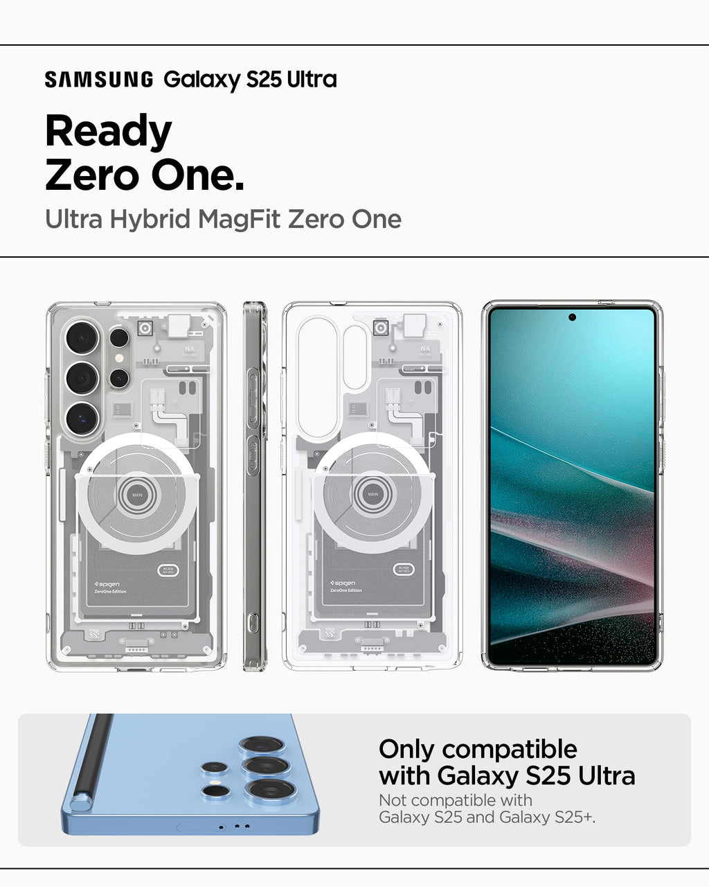 Galaxy S25 Series - Ultra Hybrid Zero One (Mag Fit)