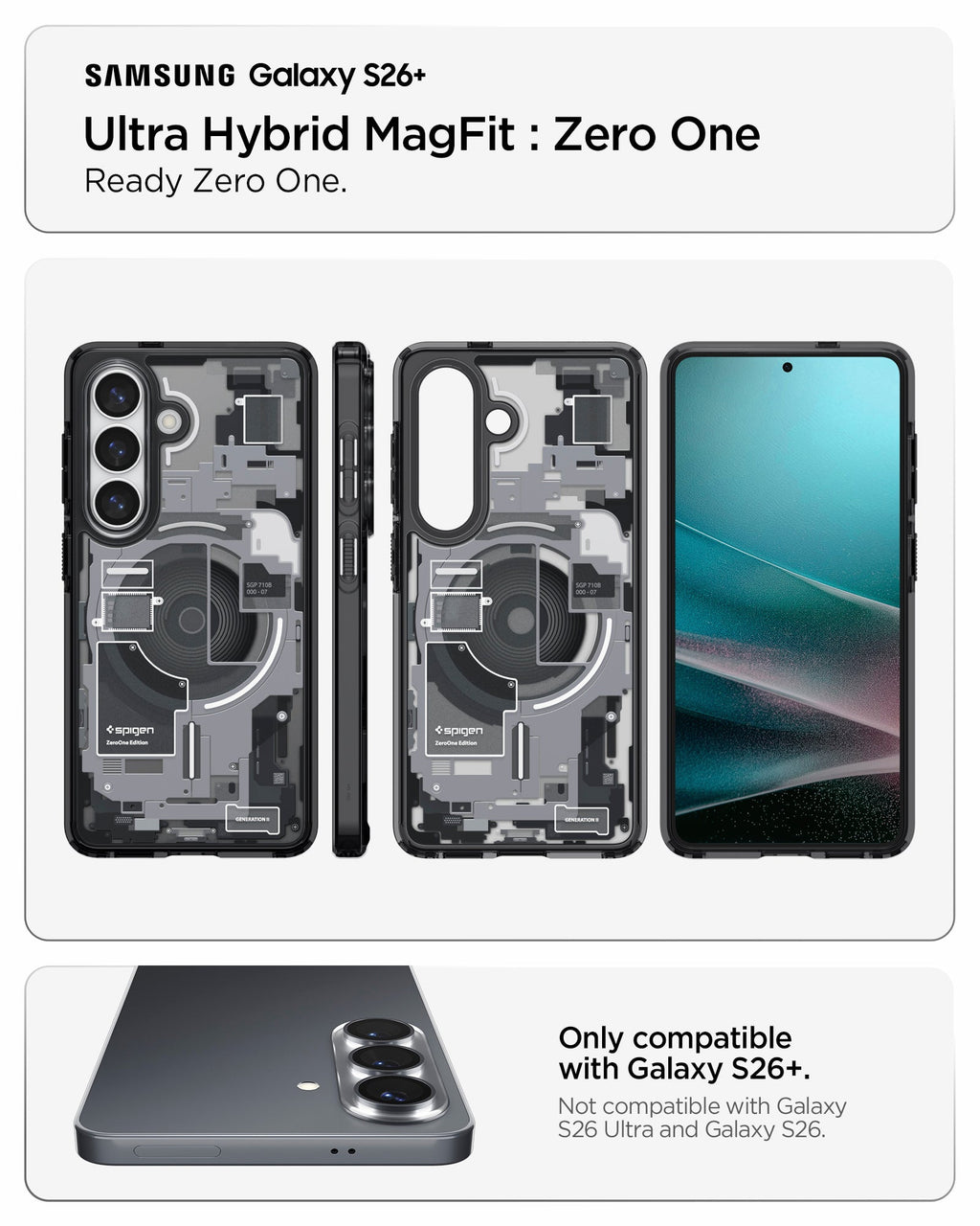 Galaxy S26 Series - Ultra Hybrid Zero One (Mag Fit)