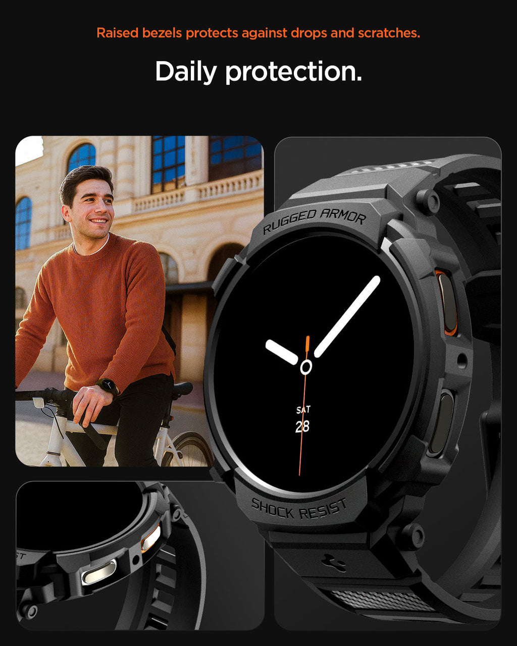 Galaxy Watch 8 Series - Rugged Armor Pro