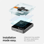 Galaxy Z Flip 7 Series - GLAS.tR EZ Fit