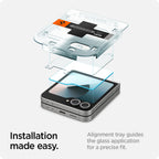 Galaxy Z Flip 7 FE Series - GLAS.tR EZ Fit