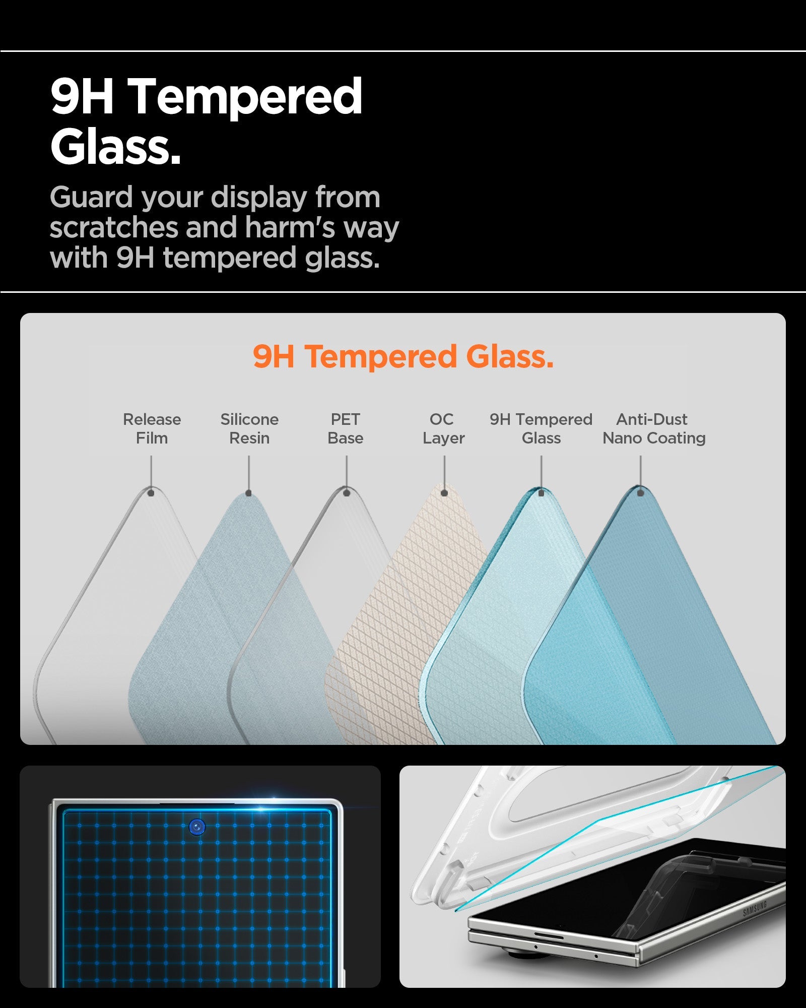 Galaxy Z Fold 7 Series - GLAS.tR EZ Fit Pro