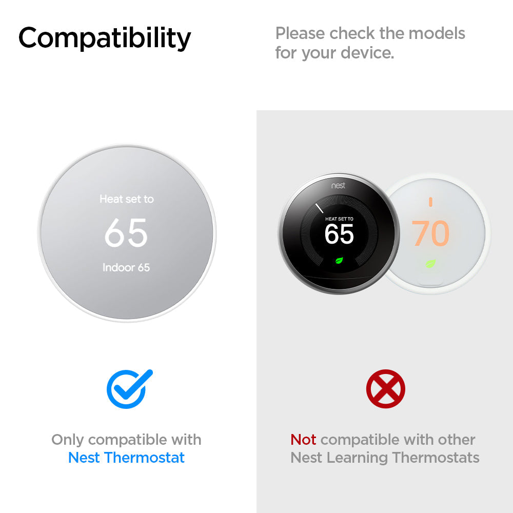 Google Nest Thermostat Wall Plate