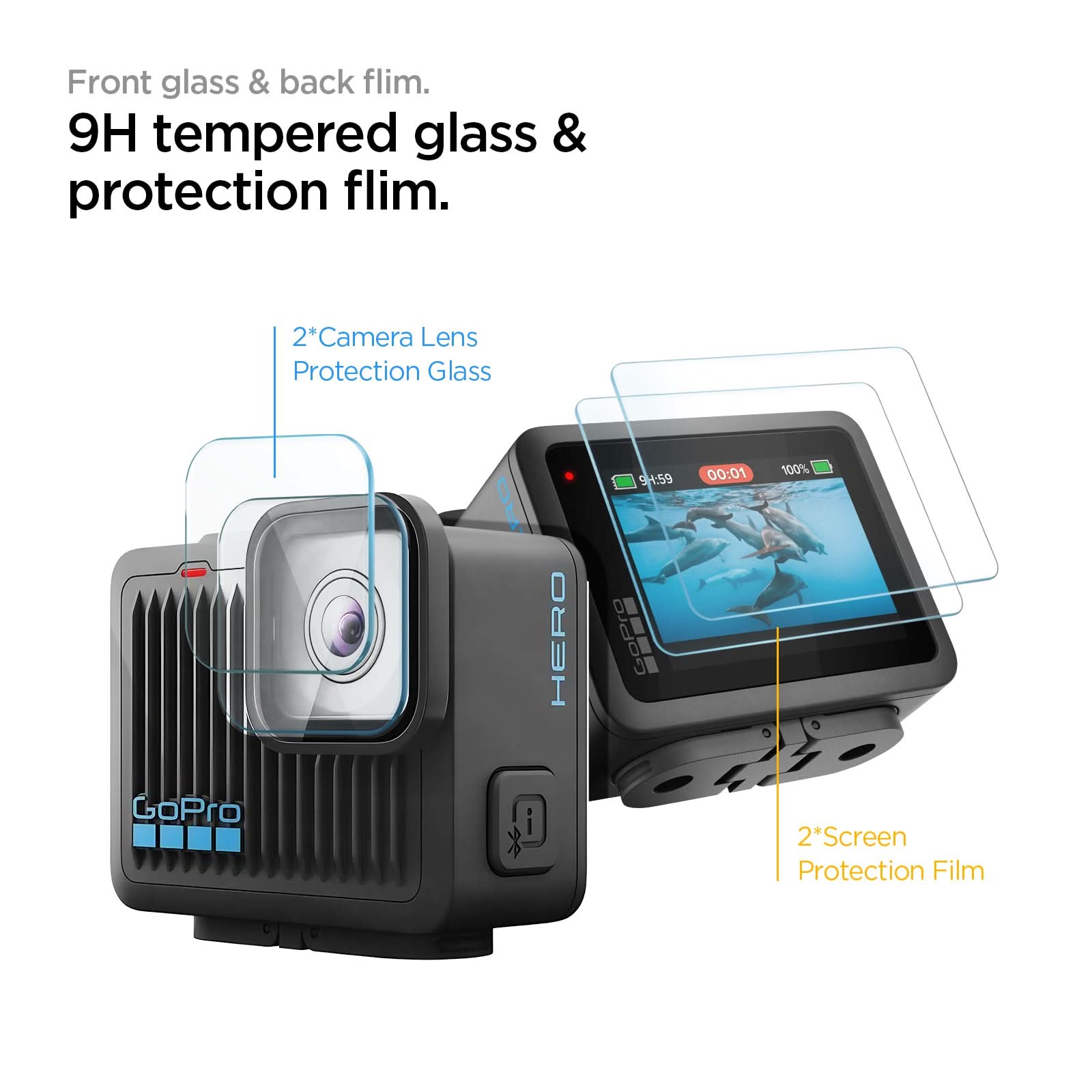 GoPro HERO Series - Glas.tR SLIM