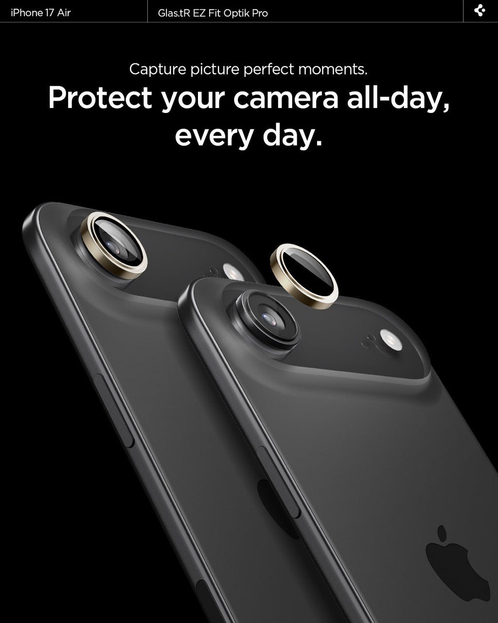 iPhone 17 Series - Optik Pro EZ Fit Lens Protector