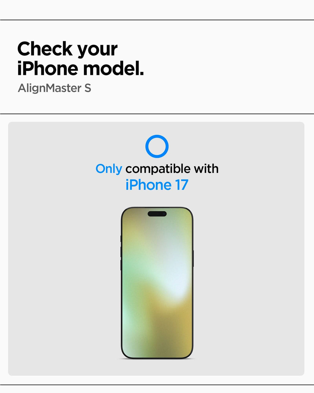 iPhone 17 Series - Glas.tR AlignMaster S Privacy