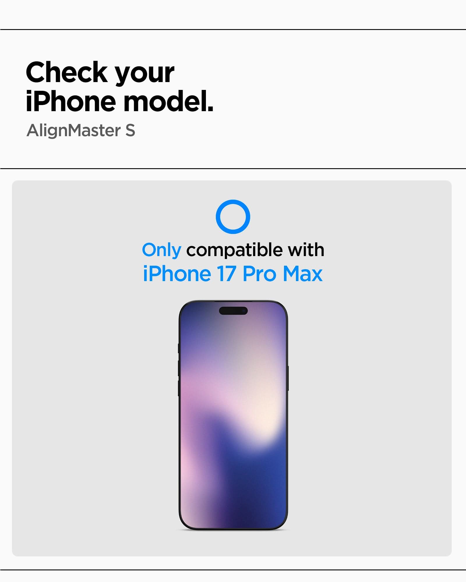 iPhone 17 Series - Glas.tR AlignMaster S