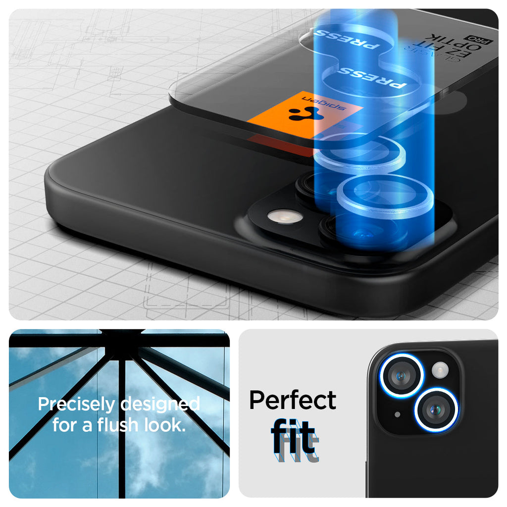 iPhone 15 Series - Optik Pro EZ Fit Lens Protector