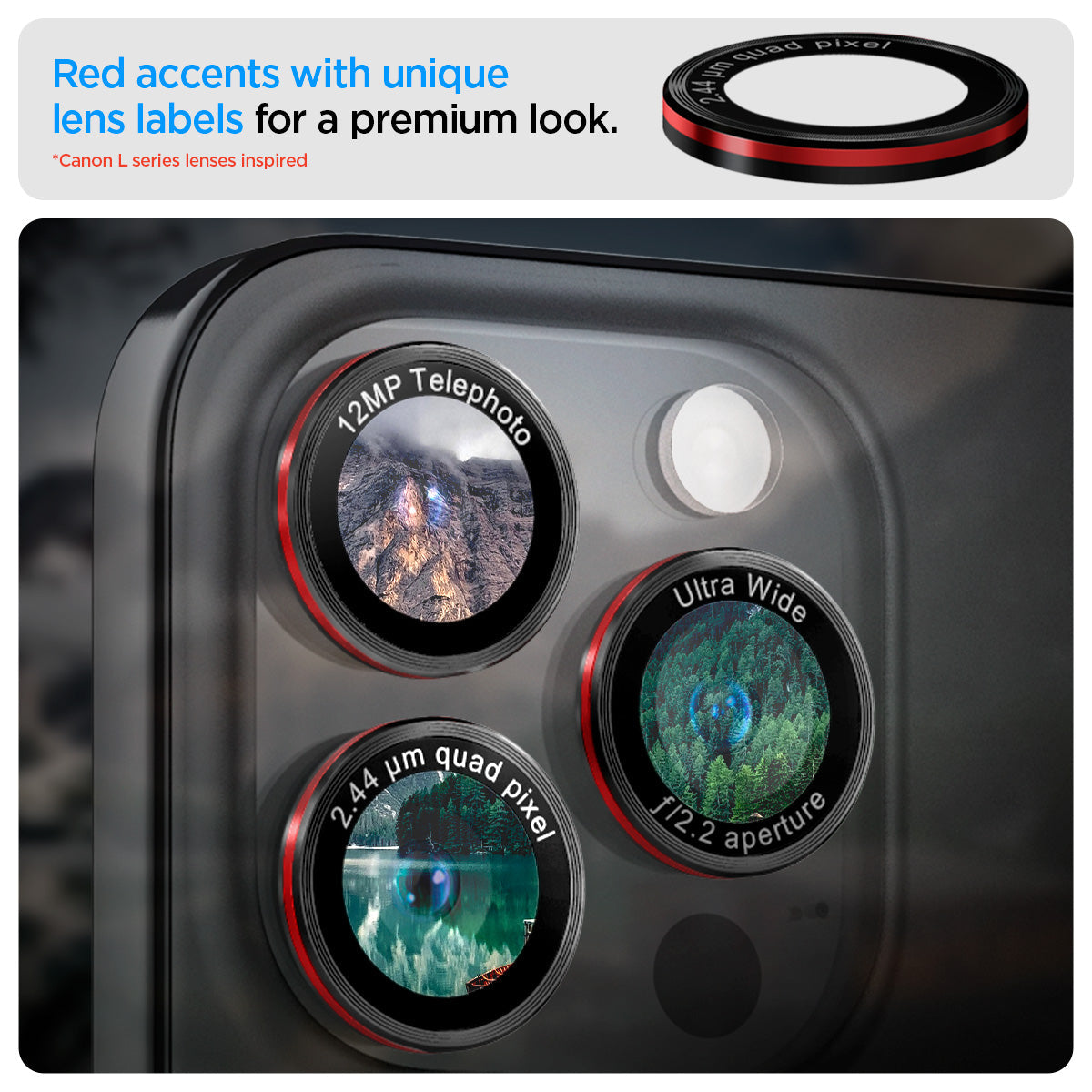iPhone 14 Series - EZ Fit Optik Pro Lens Protector