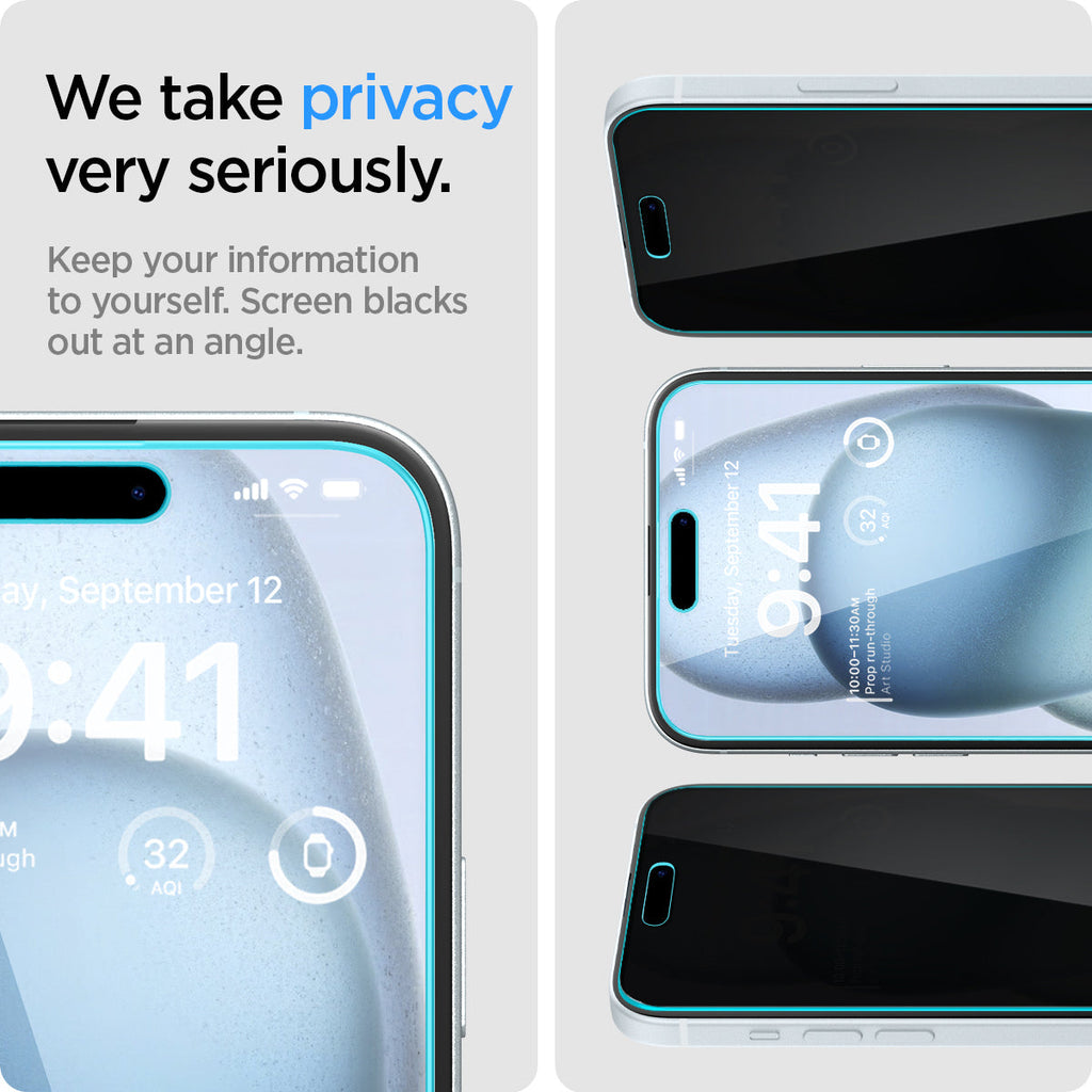 iPhone 15 Series - GLAS.tR EZ Fit | Privacy