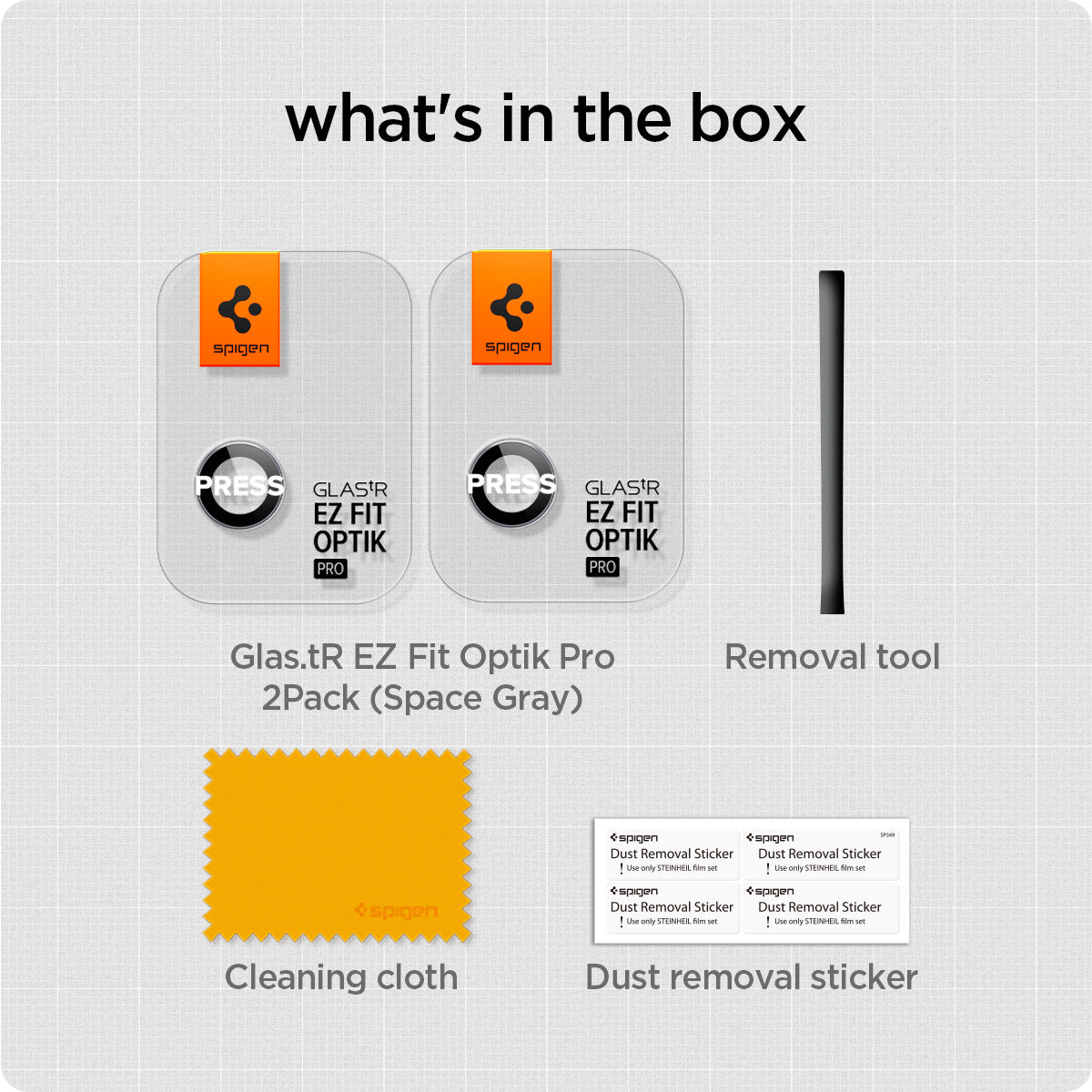 iPad Air Series - Optik Pro EZ Fit Lens Protector
