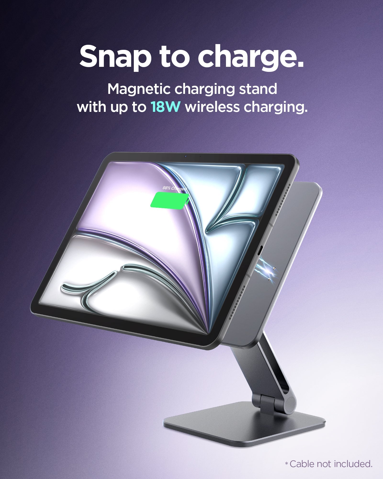 iPad Magnetic Wireless Charging Stand (Mag Fit)