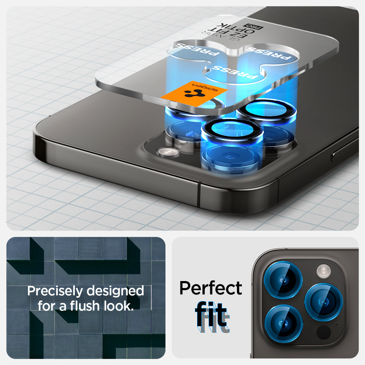 iPhone 14 Series - EZ Fit Optik Pro Lens Protector