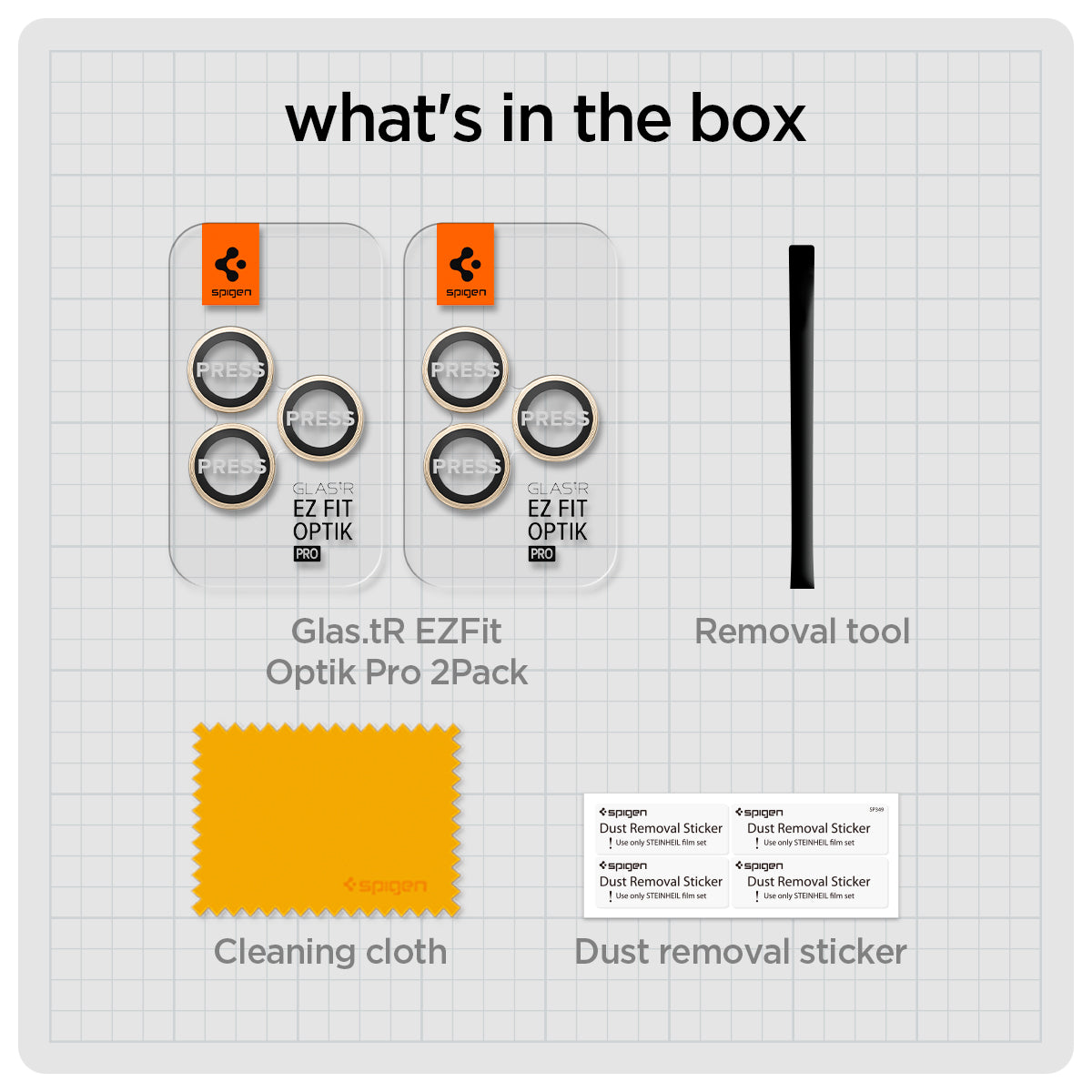 iPhone 14 Series - EZ Fit Optik Pro Lens Protector